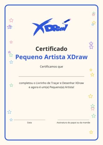 Certificado de Pequeno Artista